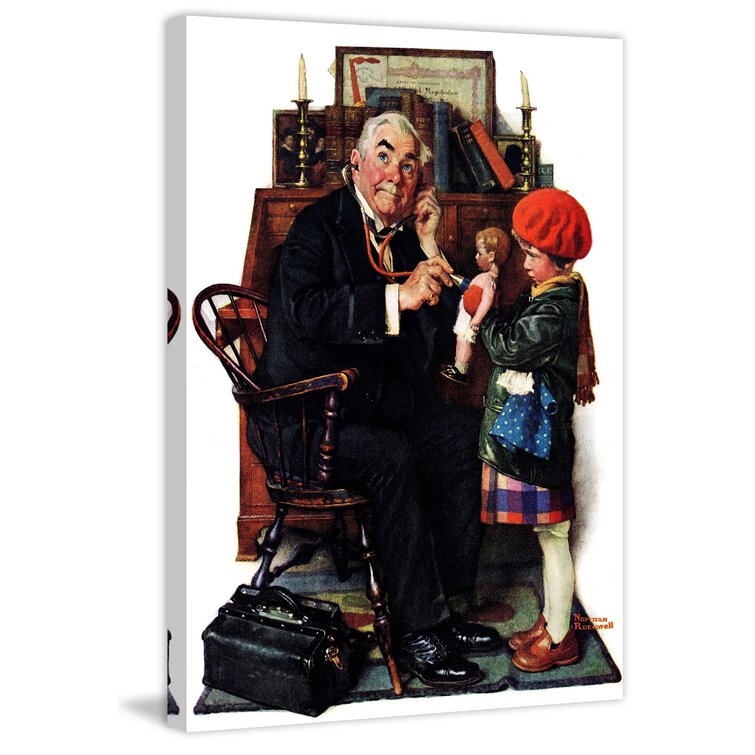 Norman store rockwell doll